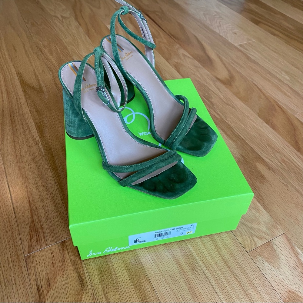 Sam Edelman Green Heels